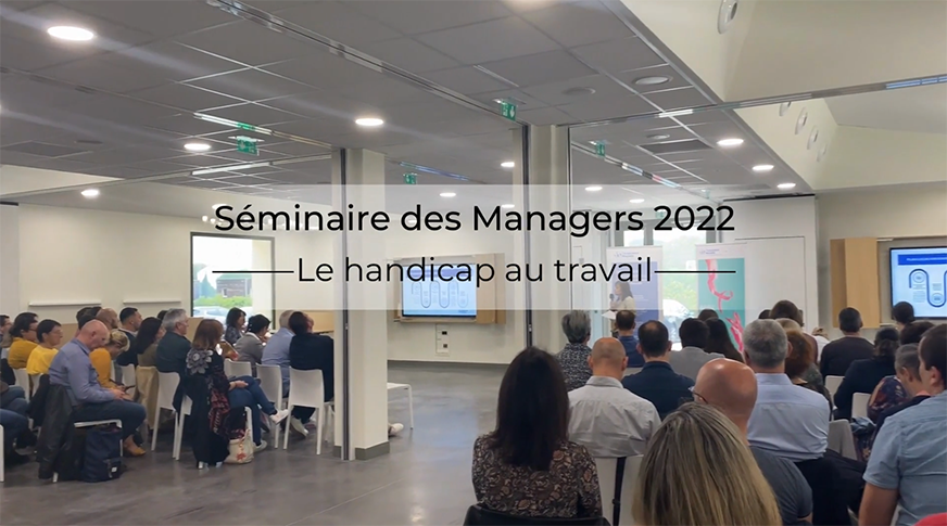 Séminaire des manages 2022 sur le handicap au travail